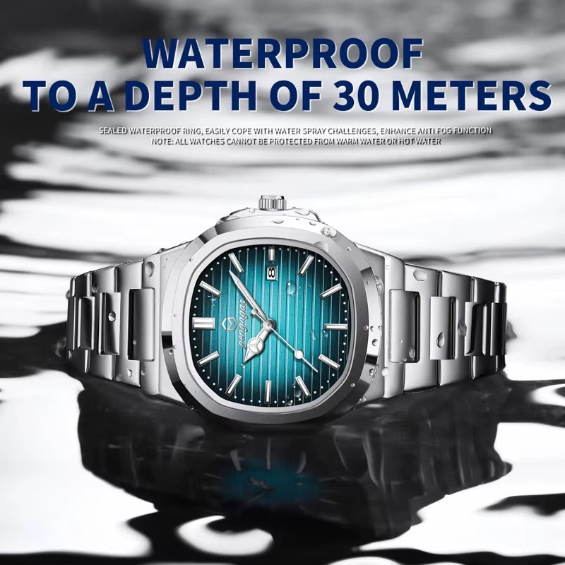 IronPulse - Reloj de acero para hombre